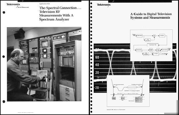 Television rf measurements w spectrum analyzer app note