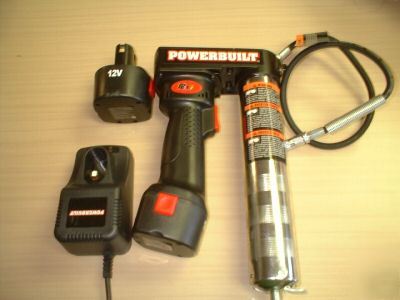 12 v cordless grease gun powerbuilt brand 