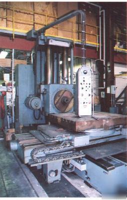 5â€ scharmann FB125B table type horizontal boring mill