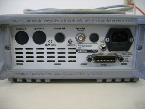 Agilent (hp) epm-442A / E4419A dual power meter