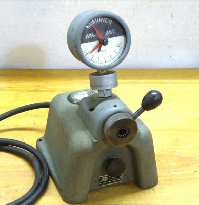 Edmunds air-o-limit 30-b pneumatic bore gauge gage nice