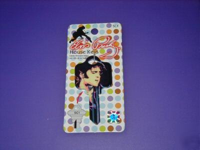 Elvis presley neon elvis SC1 key blank