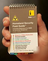 New brand homeland security field guide - weatherproof 