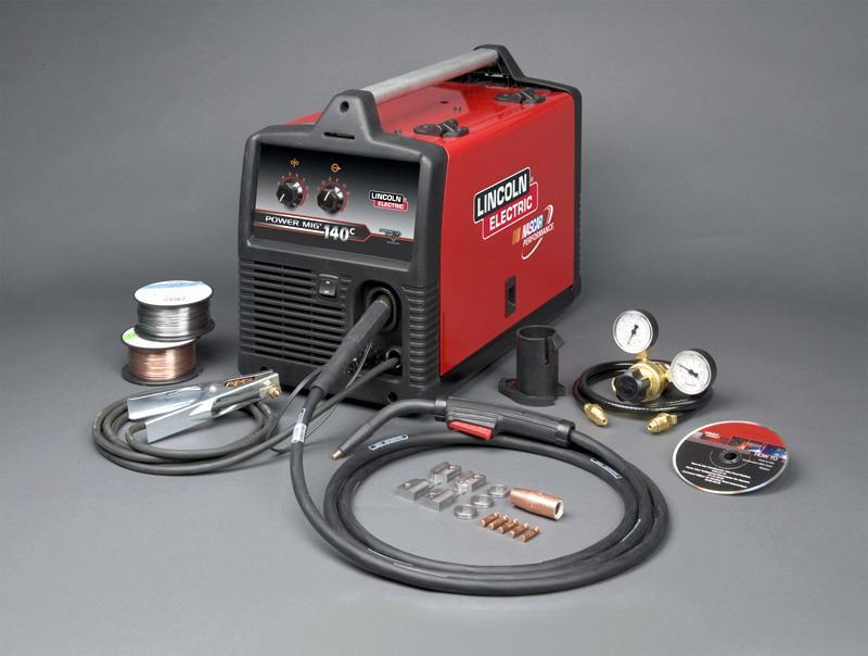 New lincoln power mig 140C mig welder pkg K2471-1 