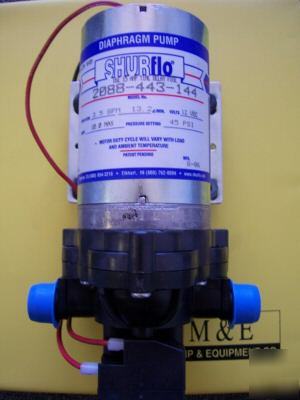 New shurflo diaphragm pump 2088-443-144 