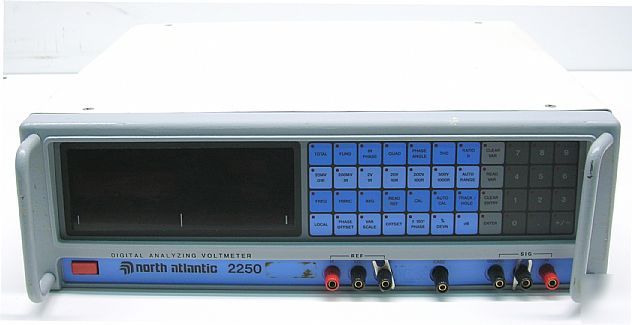 North atlantic 2250 digital phase angle voltmeter