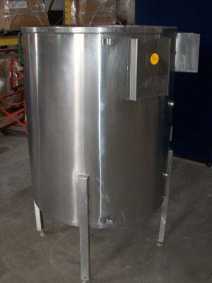 165 gallon 316 stainless steel mixer tank