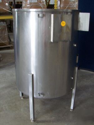 165 gallon 316 stainless steel mixer tank