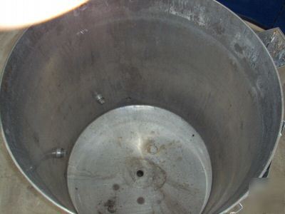 165 gallon 316 stainless steel mixer tank