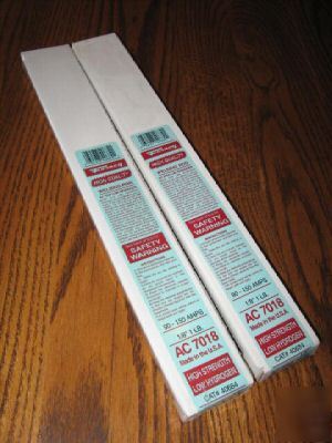 2 pounds of forney ac-7018, 1/8 welding rods, electrode