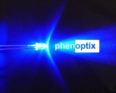 50 ultra bright blue 5MM leds 8000MCD neon led