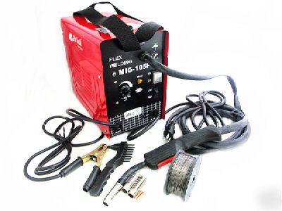 90 amp flux welding mig welder machine+ accessories