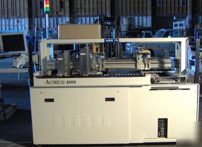 Aetrium 4800 pick and place machine with tray loader