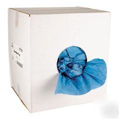 Durawipe creped blue towels 12X12 250/box chi 8788