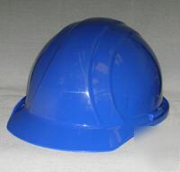 Hard hat blue hardhat w/ ratchet made in usa type 1EG