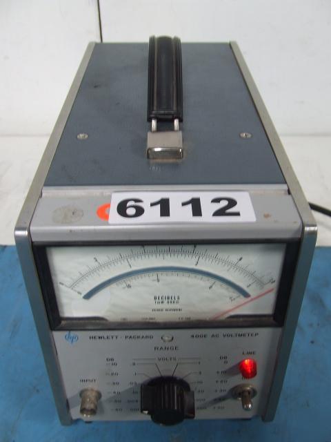 Hewlett packard hp 400E ac voltmeter