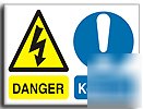 Keep out sign-adh.vinyl-400X300MM(mu-009-am)