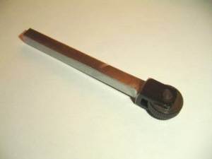 Mini lathe knurling tool 3/8 straight for sherline
