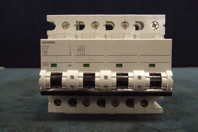 Siemens miniature circuit breaker 5SP4463-7