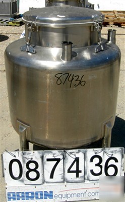 Used: perma san tank, 80 gallon, 316 stainless steel, v