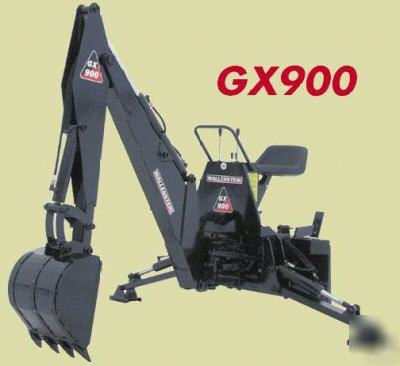 Wallenstein GX900 3PT, 3-point mount backhoe, back hoe