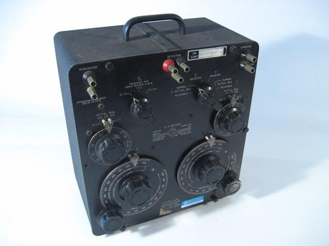 Z-y zy z y bridge 1603-a general radio