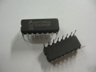 10PCS p/n 54F151ADMQB ; adv shtky hi input multiplexer