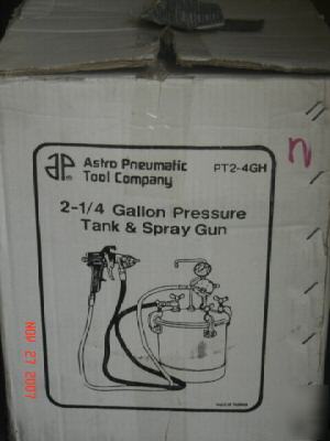 Astro pneumatic 2 1/4 gallon pressure tank 