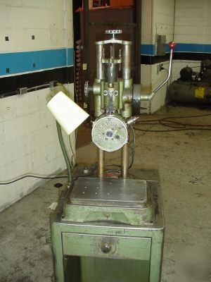 Burgmaster model 0B with cabinet, light, coolant pump