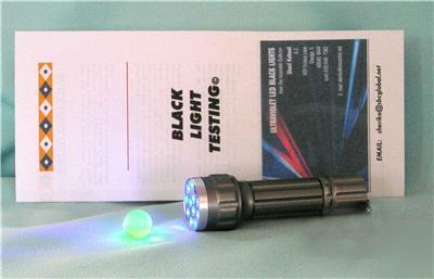 Hvac leak detector 12 led uv black light + 4 free gifts