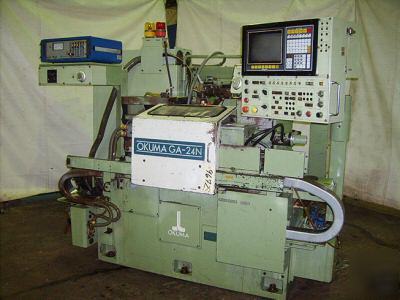 #9672 - okuma ga-24N cnc anglehead cylindrical grinder