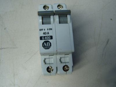 Allen bradley 40A 2P circuit breaker m/n: 1492-CB2 G400