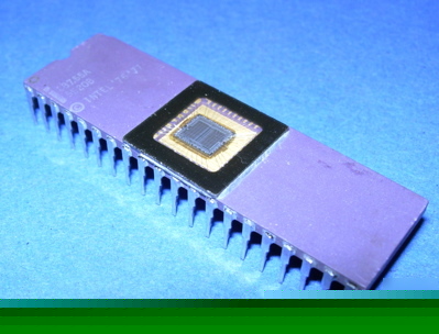 Cpu C8755A intel ceramic purple gold vintage ic last 1 