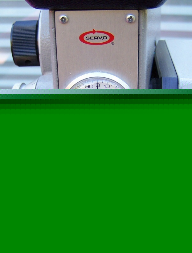 Servo m-7040 micro drill press w/ 708 quill feed, mint 