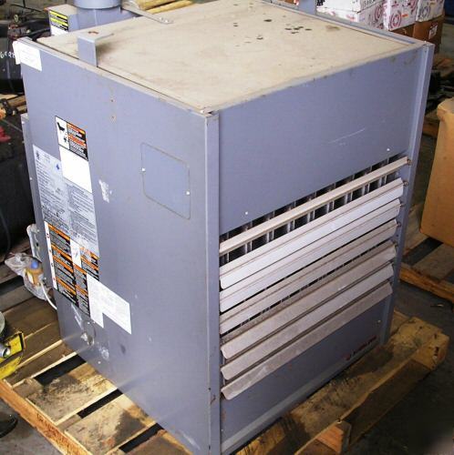 Sterling gas fired unit heater shop garage warehouse