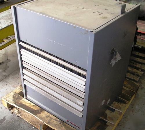 Sterling gas fired unit heater shop garage warehouse