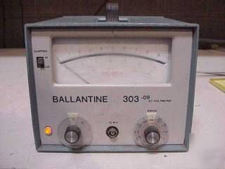 Ballantine #303-09 ac voltmeter