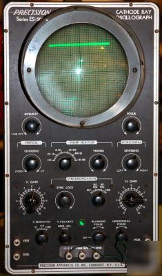 Vintage precision cathode ray oscillograph es-500A 