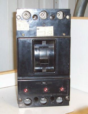 Westinghouse KA3225F circuit breaker with HKA3150T trip