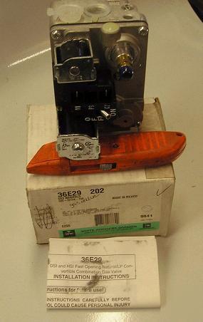 White-rodgers 36E29 202 gas control valve