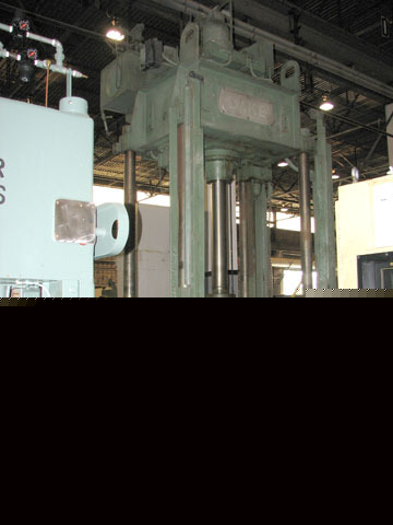 Dake 27-804 4-post hydraulic press