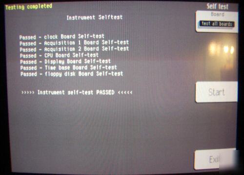 Hp agilent 54720D oscilloscope+54712A plug-ins+manuals