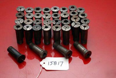 Rare pratt & whitney 3NS collets (36) items