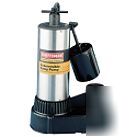 Craftsman PRO1/2 hp stainlesssteel submersiblesump pump