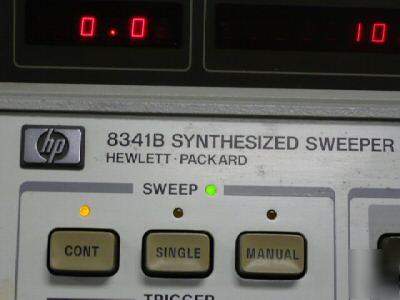 Hp 8341B synthesized sweep generator .1 - 20GHZ opt H12