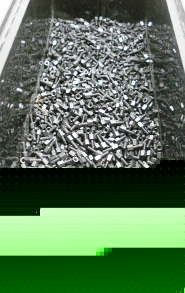 Lot of 9LBS of black oxide hex jack screws, 4750-3