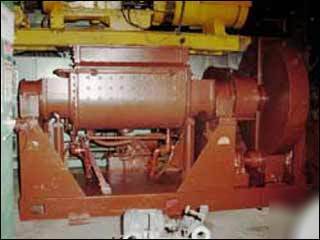 200 gal day double arm mixer, 304L s/s,100 hp-20933