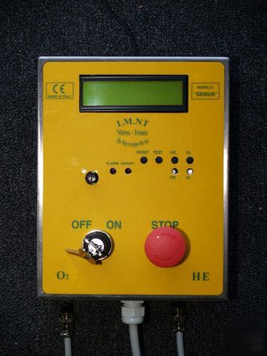 Airetex genius nitrox system for scuba air compressors
