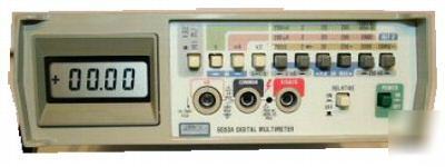 Fluke 8050A dmm dc, ac true rms db more. ship free US48