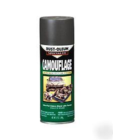 Lot of 8 cans of rustoleum camouflage spray paint